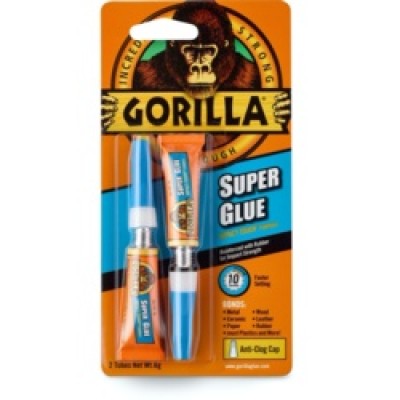 GORILLA SUPERGLUE 2 X 3G