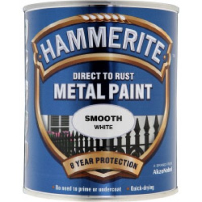 HAMMERITE SMOOTH WHITE 750ML