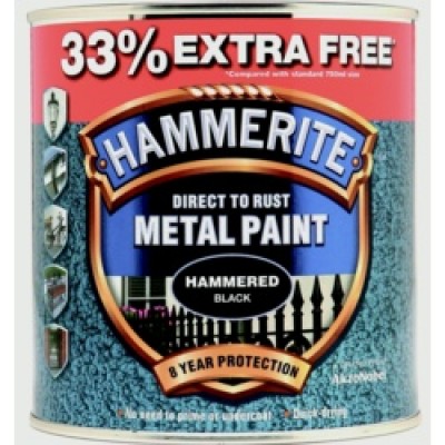 HAMMERITE BLACK 750ML