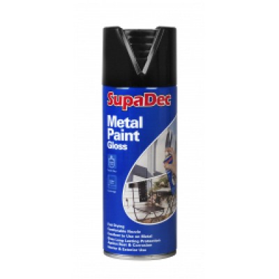 SUPADEC METAL PAINT BLACK GLOSS