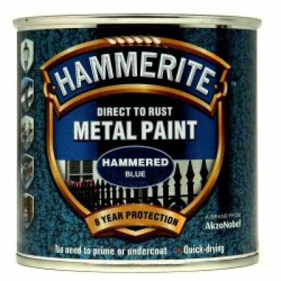 HAMMERITE HAMMERED BLUE 250ML HAMMERITE HAMMERED BLUE 250ML