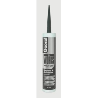 GEOCEL THE WORKS BLACK 290ML