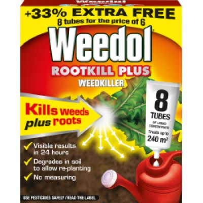 WEEDOL ROOTKIL PLUS  6 TUBE