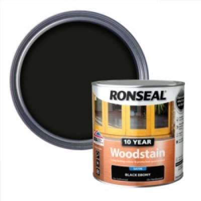 RONSEAL 10Y WOODSTAIN EBONY 750ML