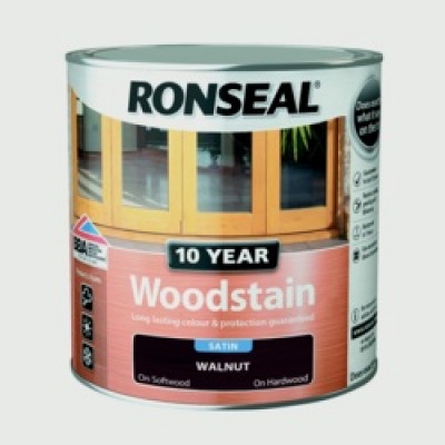 RONSEAL 10Y WOODSTAIN WALNUT 750ML