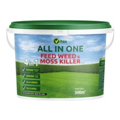VITAX ALL IN ONE FEED WEED & MOSSKILLER 300M2