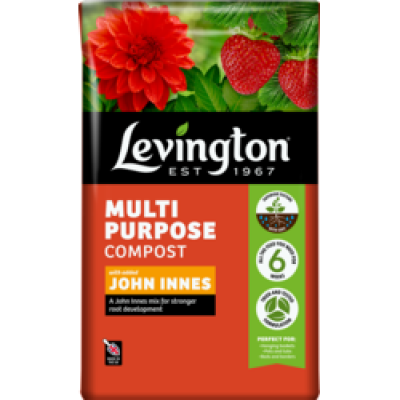 LEVINGTON M/P PEAT FREE COMPOST WITH JI 50 LITRE